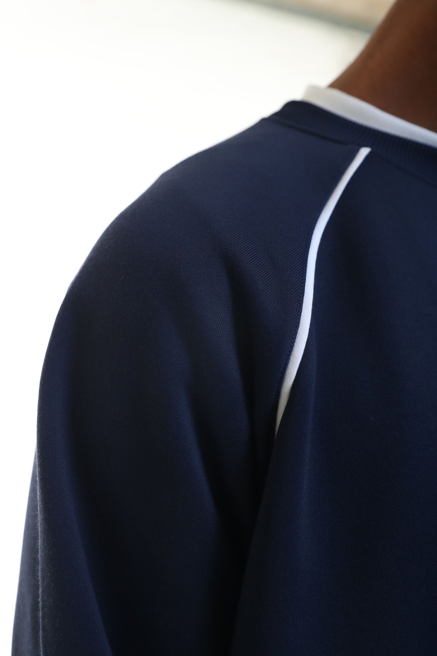NAVY- ELEVATED EDGE - SWEATER
