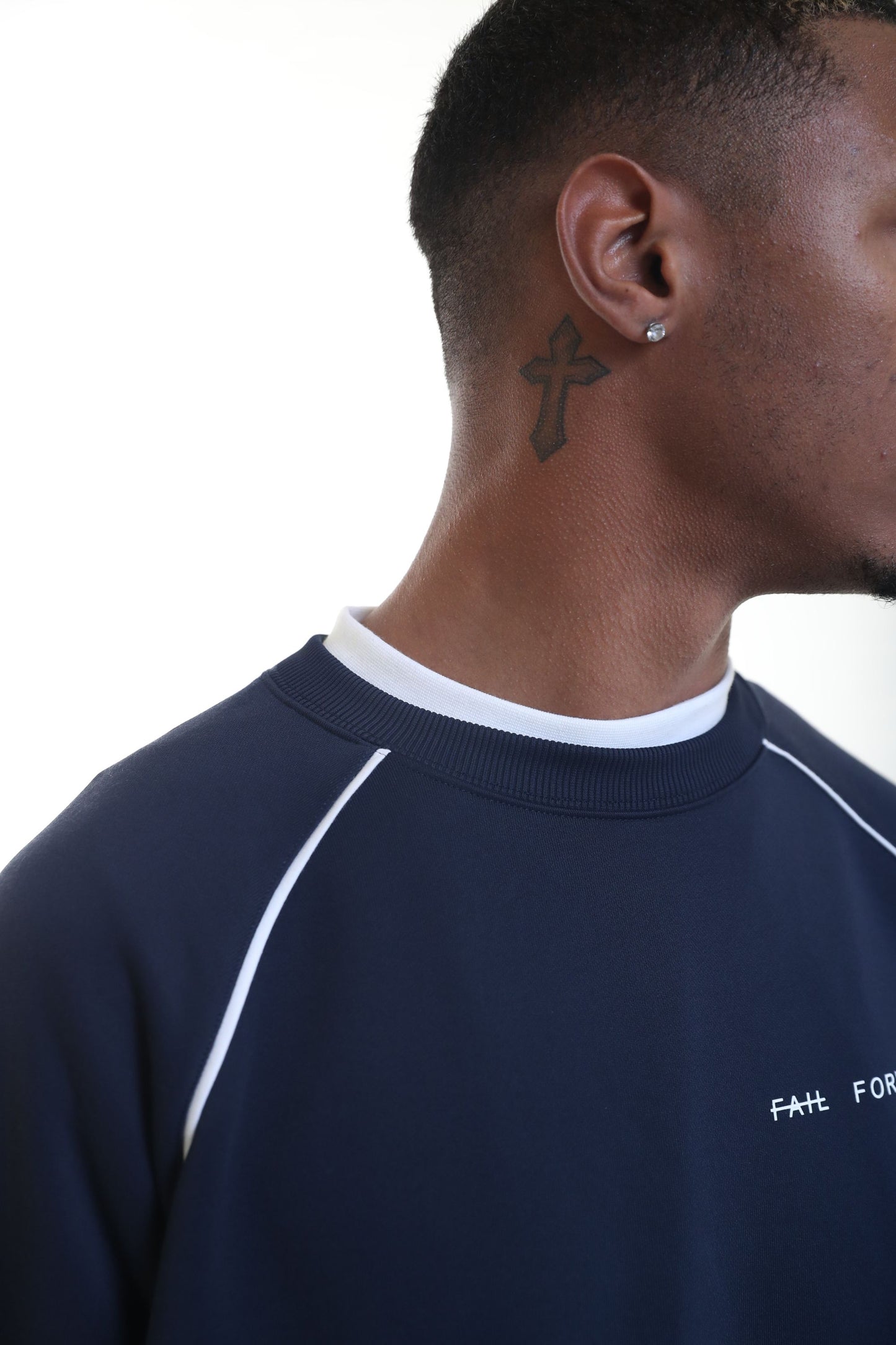 NAVY- ELEVATED EDGE - SWEATER