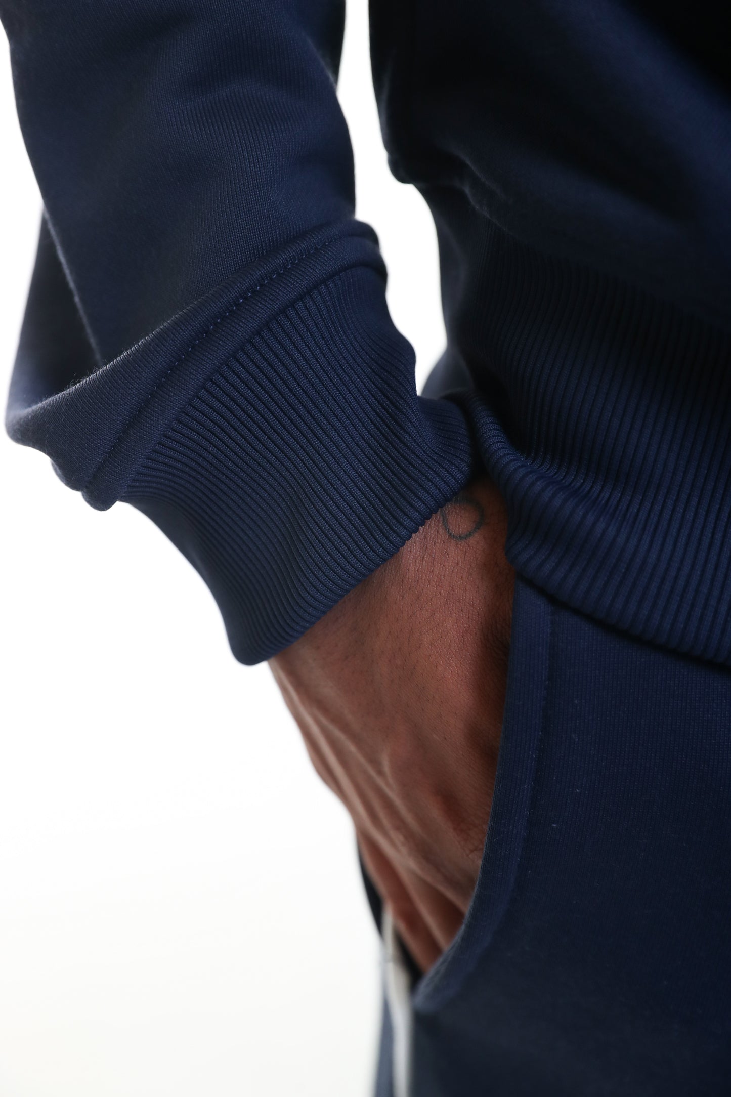 NAVY- ELEVATED EDGE - SWEATER