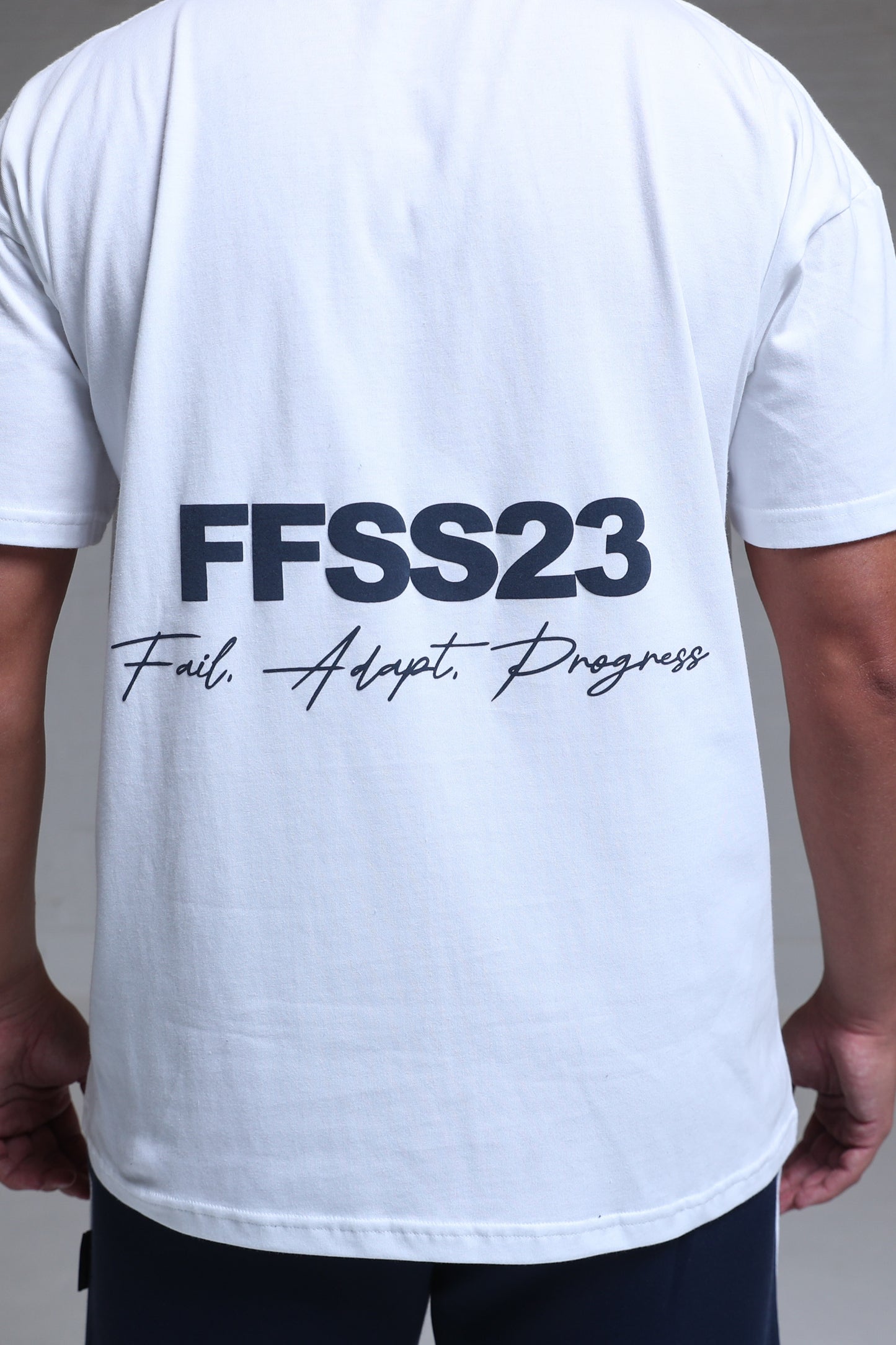 FFSS23 WHITE X BLUEBERRY TEE