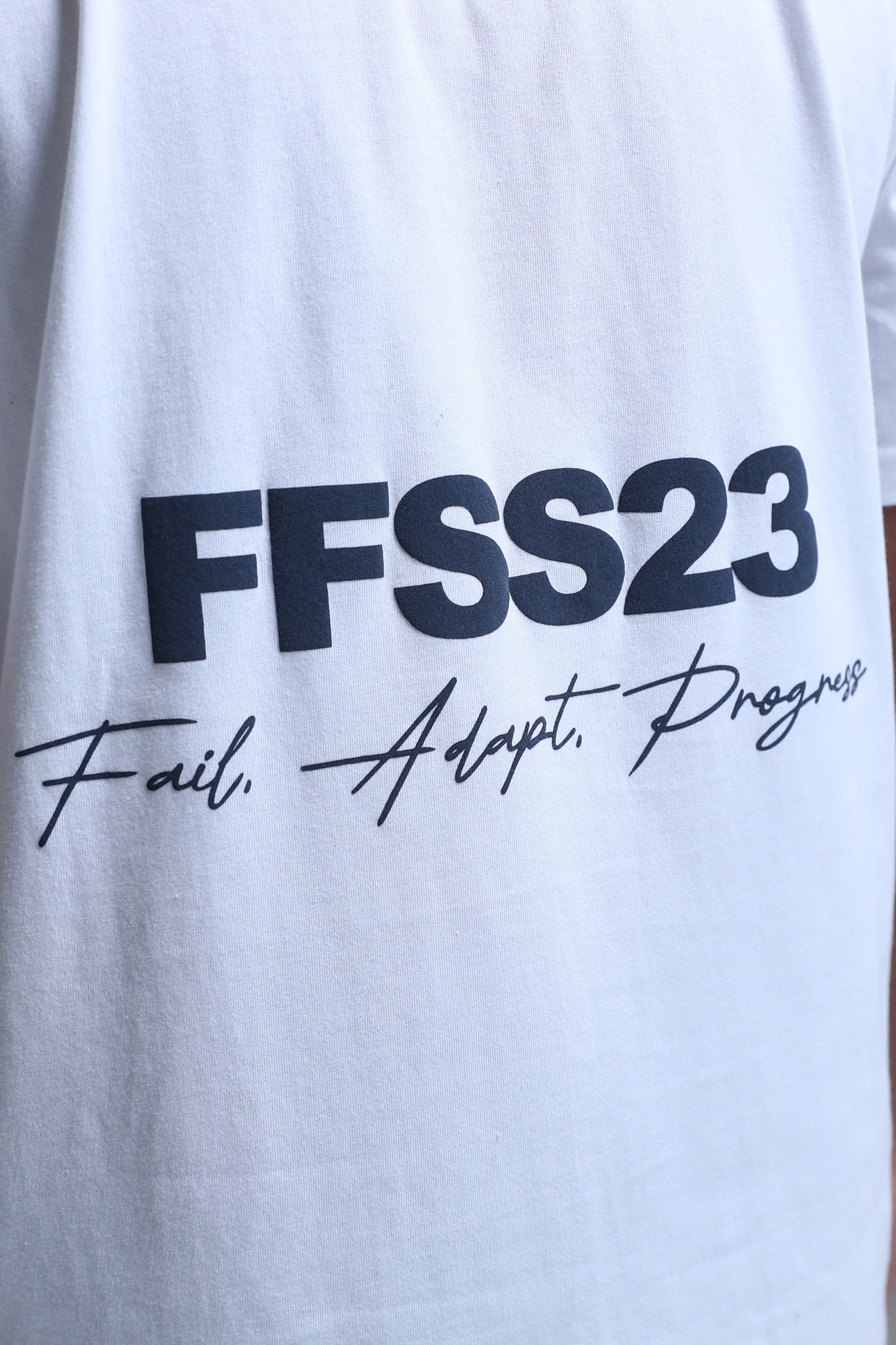 FFSS23 WHITE X BLUEBERRY TEE