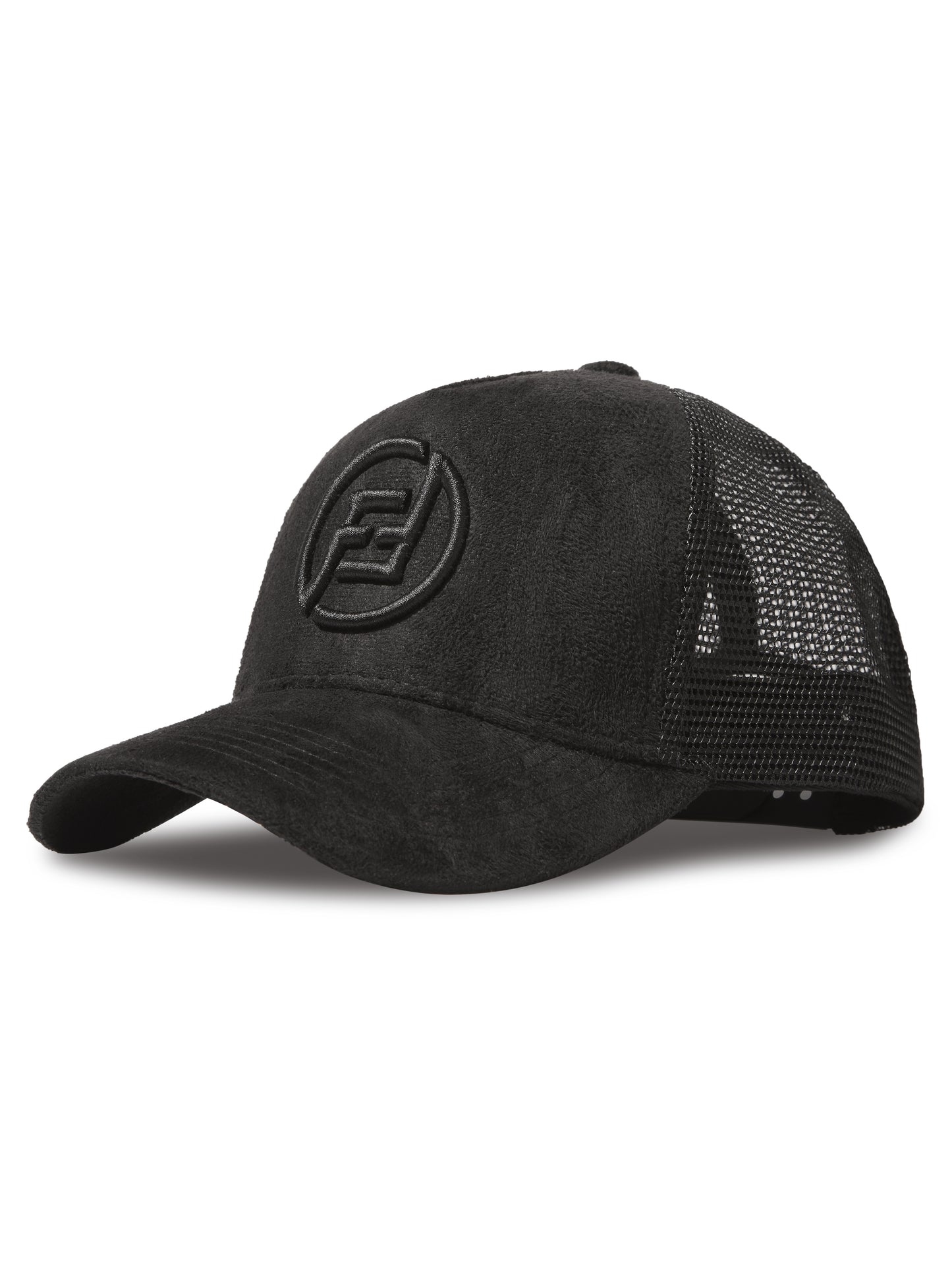 FF SUEDE TRUCKER HAT 23 - BLACK x BLACK