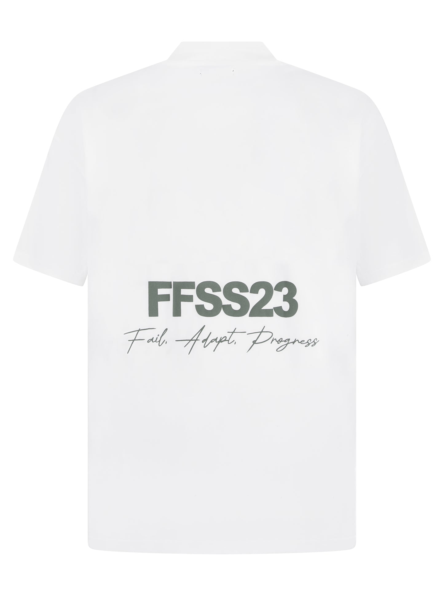 FFSS23 WHITE X SLATE GREEN TEE