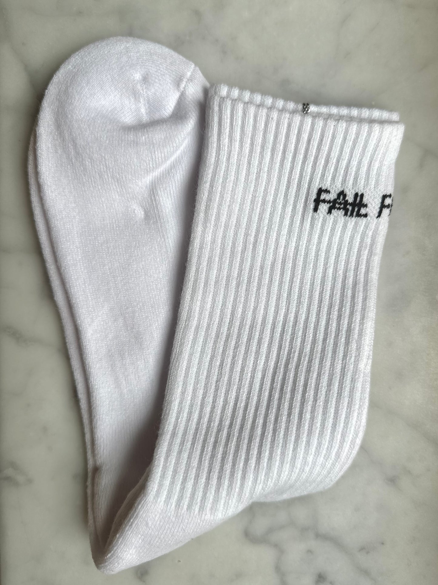 (DOUBLE PACK) FAIL FORWARD CENTRED STITCH SOCKS