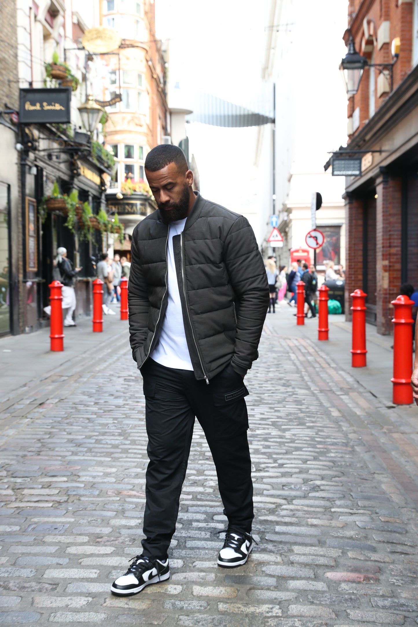 FAIL FORWARD KHAKI QUILTED JACKET
