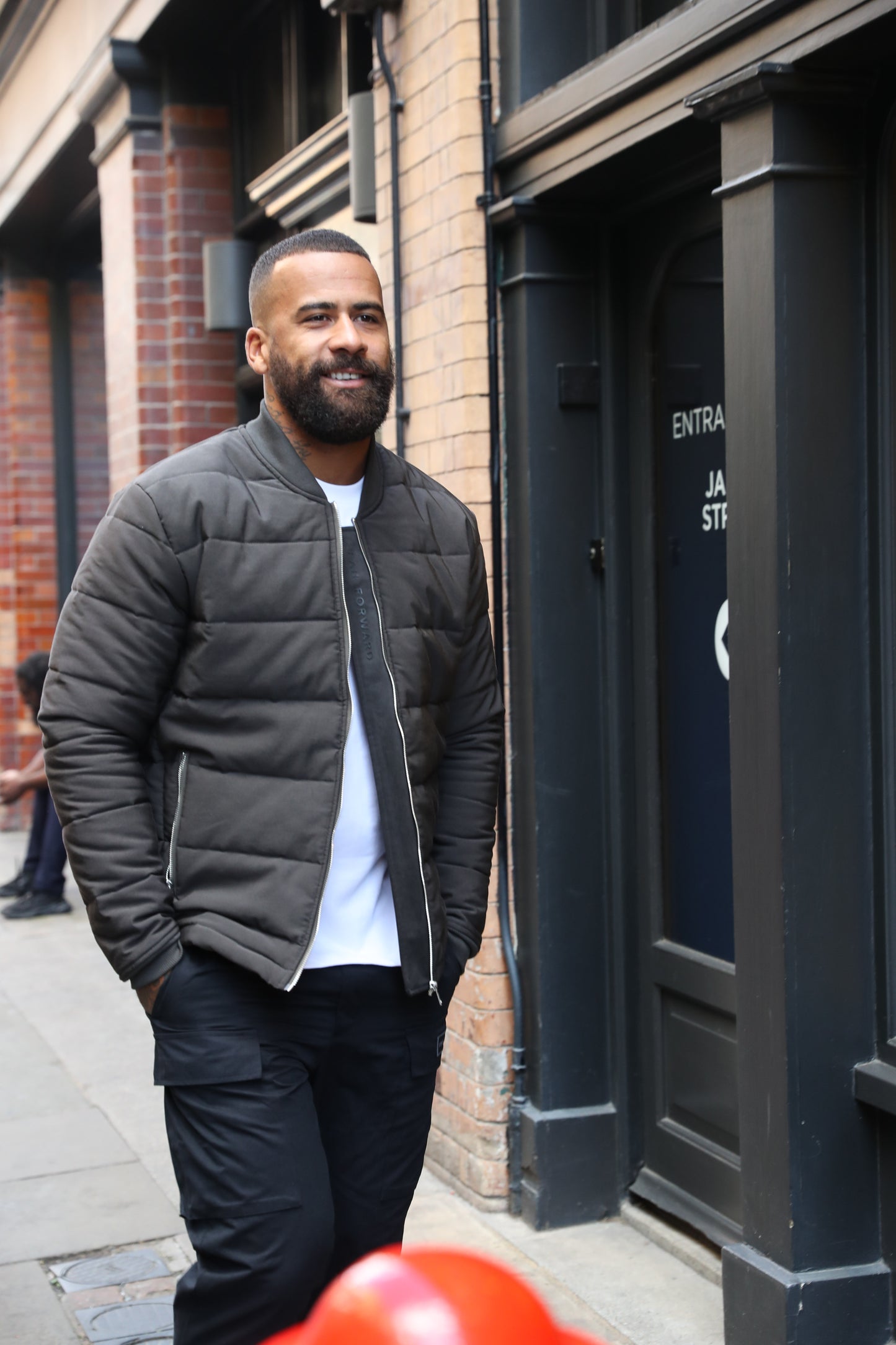 FAIL FORWARD KHAKI QUILTED JACKET