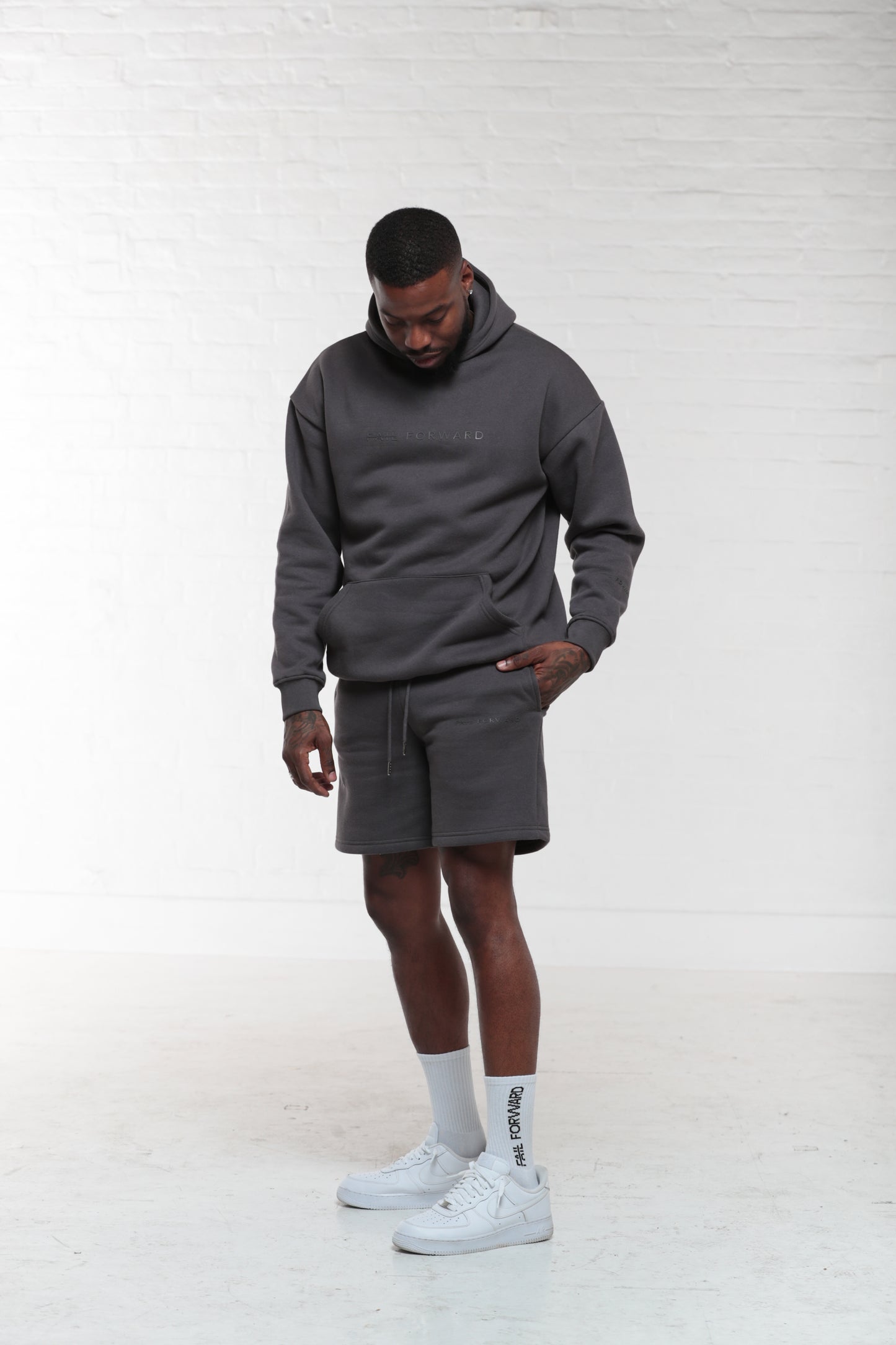 ORIGINAL CHARCOAL TRUE SET - SHORTS