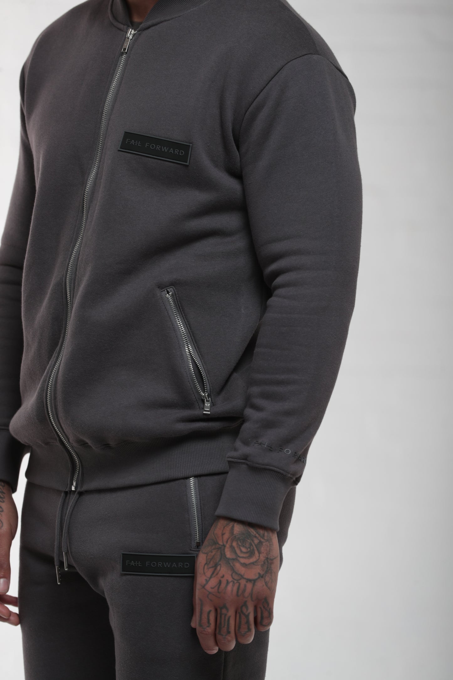 ORIGINAL CHARCOAL BOMBER - JACKET