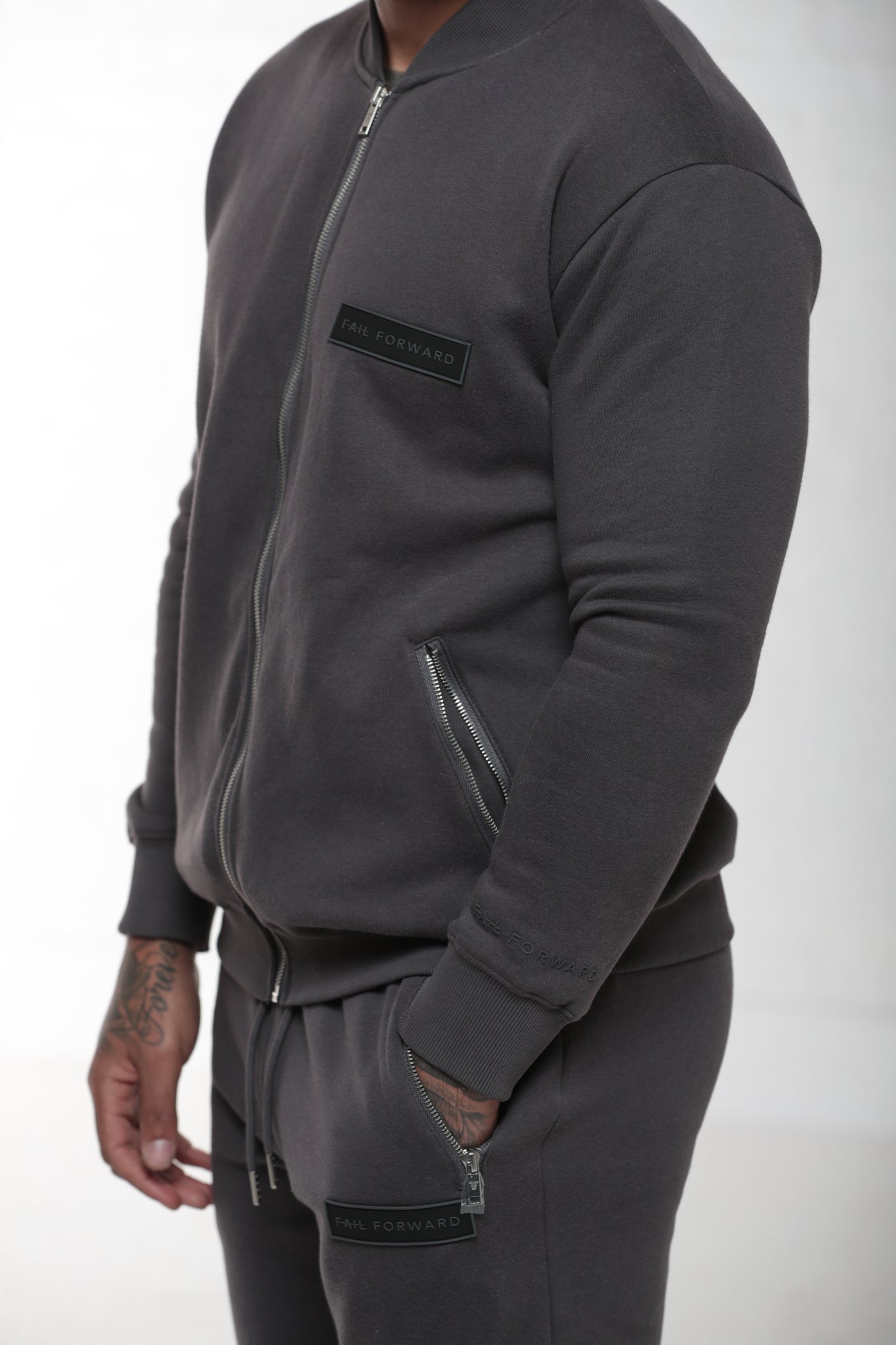 ORIGINAL CHARCOAL BOMBER - JACKET