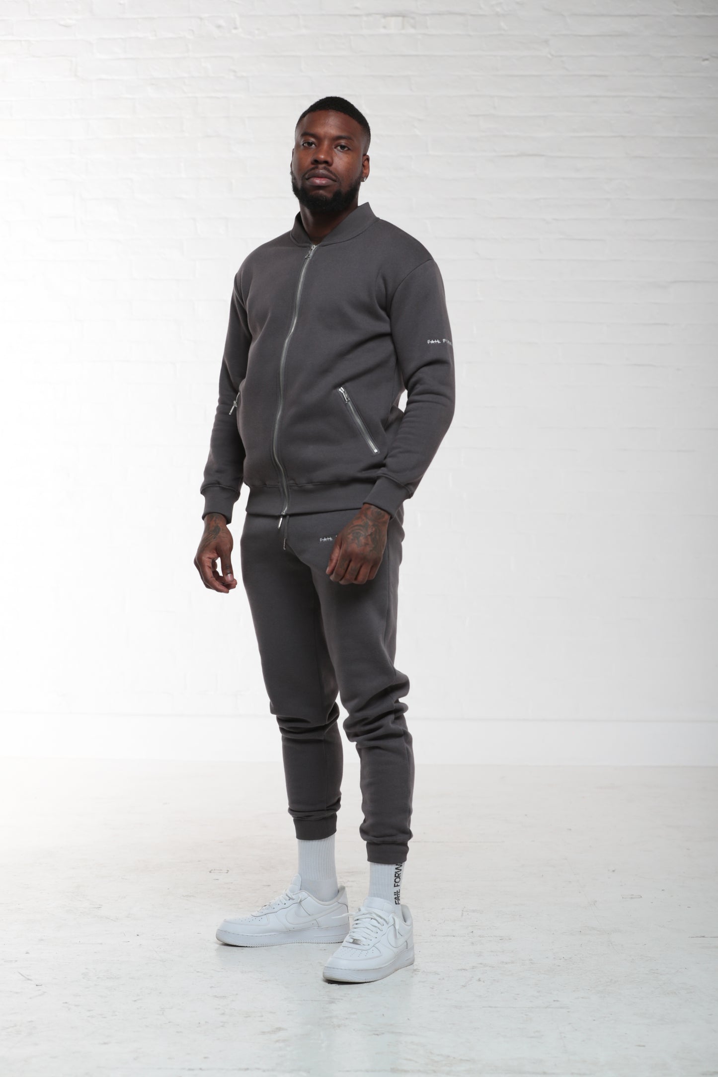 LIMITED EDITION CHARCOAL BOMBER - JACKET