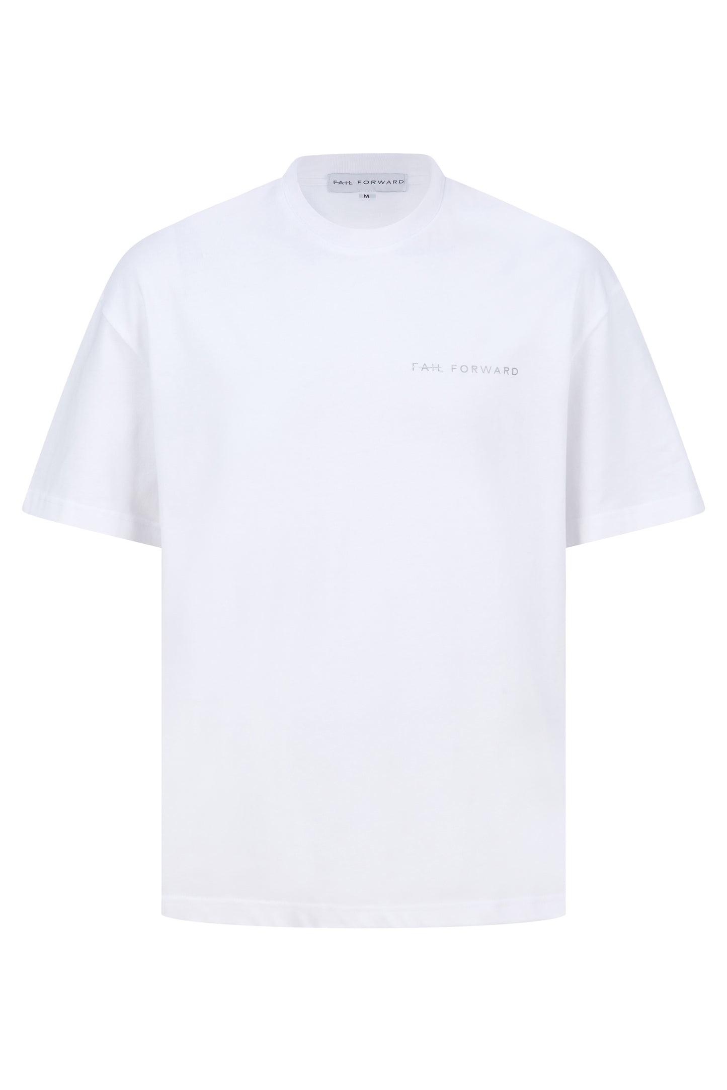 COTTON WHITE OVERSIZED TEE