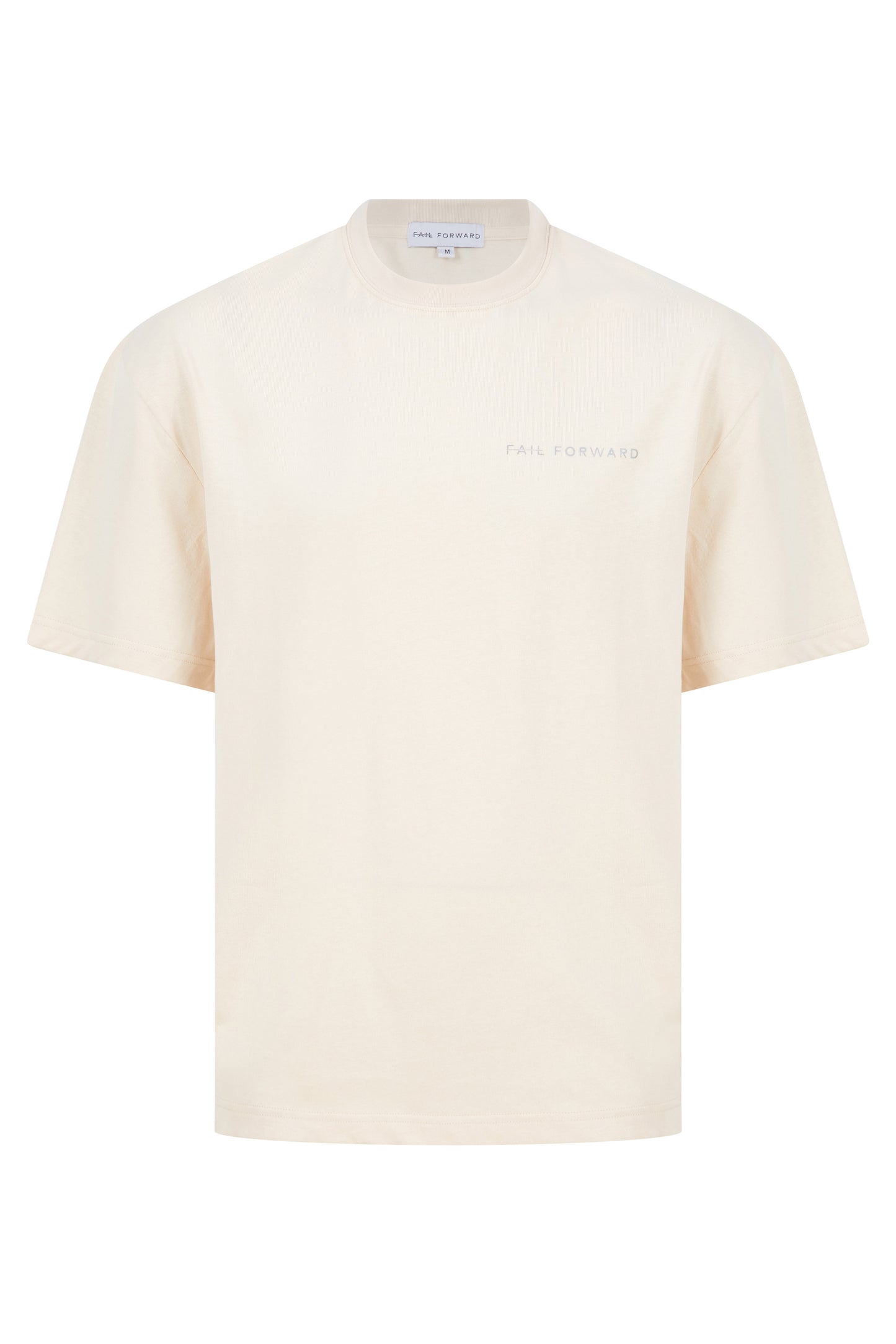 TAN CREAM OVERSIZED TEE