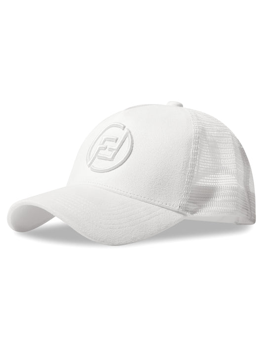 FF SUEDE TRUCKER HAT '23 - WHITE X WHITE