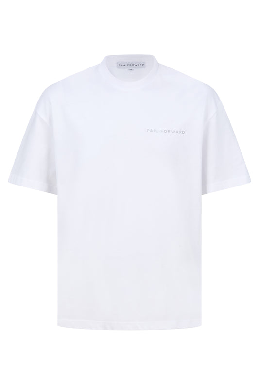 COTTON WHITE OVERSIZED TEE